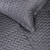 Покрывало стеганое Стефания Graphite 